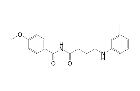 4-Methoxyl-N-(3-tolylamino-butyryl)-benzamide