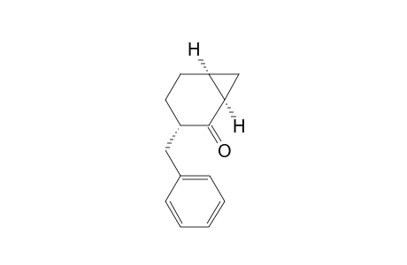(1R*,3S*,6S*)-3-(Phenyl)methylbicyclo[4.1.0]heptan-2-one