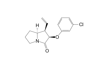 (1R,2R,7AS)-1-ETHENYL-2-(3-CHLOROPHENOXY)-PYRROLIZIDIN-3-ONE