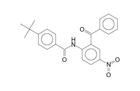 N-(2-Benzoyl-4-nitrophenyl)-4-tert-butylbenzamide