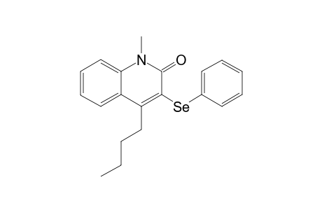 4-Butyl-1-methyl-3-(phenylselanyl)quinolin-2(1H)-one