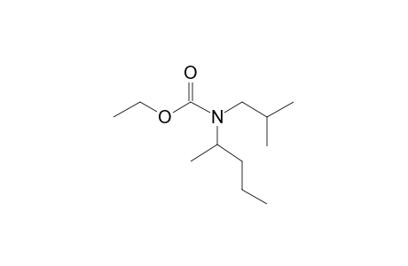 Carbonic acid, monoamide, N-(2-pentyl)-N-isobutyl-, ethyl ester