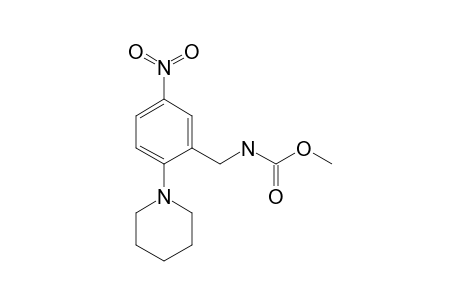 METHYL-(3-NITRO-6-PIPERIDINOBENZYL)-CARBAMATE