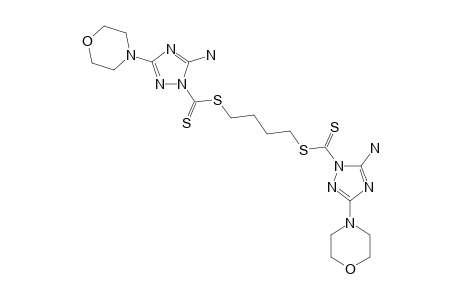 1,4-BUTYLENE-BIS-(5-AMINO-3-MORPHOLINO-1H-1,2,4-TRIAZOL-1-YL)-DITHIOCARBONATE