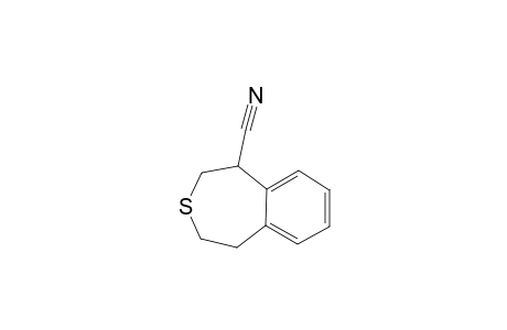 1-CYANO-1,2,4,5-TETRAHYDRO-3-BENZOTHIEPINE