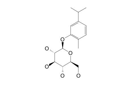 2-METHYL-5-(1-METHYLETHYL)-PHENYL-BETA-D-GLUCOPYRANOSIDE