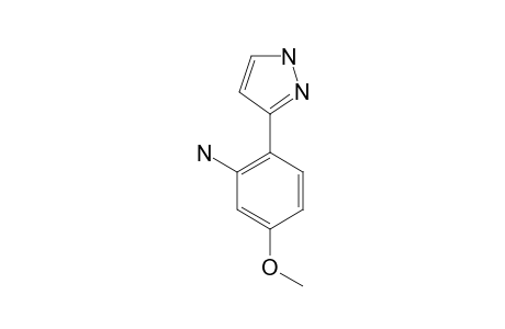 3-(2'-AMINO-4'-METHOXYPHENYL)-PYRAZOLE