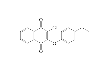 2-Chloro-3-(p-ethylphenoxy)-1,4-naphthoquinone