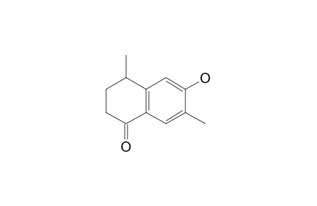 6-hydroxy-4,7-dimethyl-3,4-dihydro-2H-naphthalen-1-one