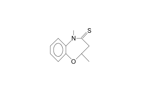 2,5-Dimethyl-2,3-dihydro-(1,5)benzoxazepin-4(5H)-thione