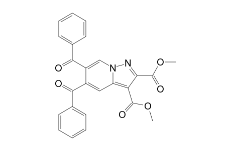 Dimethyl 5,6-dibenzoylpyrazolo[1,5-a]pyridine-2,3-dicarboxylate