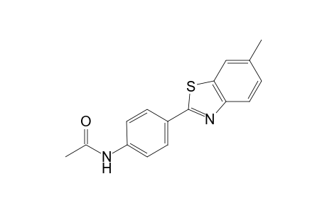 N-[4-(6-methyl-1,3-benzothiazol-2-yl)phenyl]acetamide