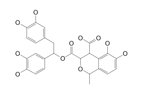 4,7,8-TRIHYDROXY-1-METHYL-2-BENZOPYRAN-3-CARBOXYLIC-ACID-3-[3,4-DIHYDROXY-(3,4-DIHYDROXYPHENYL)-BENZENE-ETHYL]-ESTER