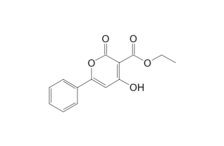 Ethyl 2-oxo-4-hydroxy-6-phenyl-2H-pyran-3-carboxylate
