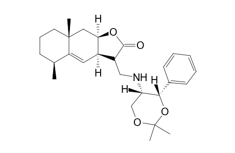 (3aR,5S,8aR,9aR)-3-[[[(4S,5S)-2,2-dimethyl-4-phenyl-1,3-dioxan-5-yl]amino]methyl]-5,8a-dimethyl-3,3a,5,6,7,8,9,9a-octahydrobenzo[f]benzofuran-2-one