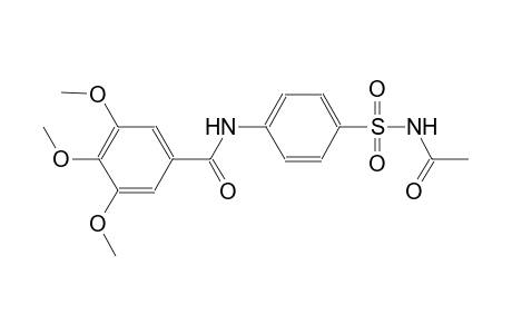 N-{4-[(acetylamino)sulfonyl]phenyl}-3,4,5-trimethoxybenzamide