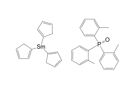 [tris(cyclopentadienyl)(tris(2-methylphenyl)phosphine oxide)samarium(III)]