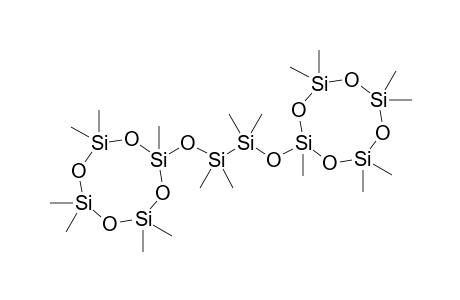 1,2-bis[(Heptamethylcyclo-tetrasilaoxanyl)oxy]tetramethyldisilane