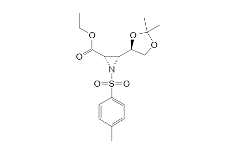 ETHYL-(2S,3S,4'S)-3-(2',2'-DIMETHYL-1',3'-DIOXOLAN-4'-YL)-1-TOSYLAZIRIDINE-2-CARBOXYLATE