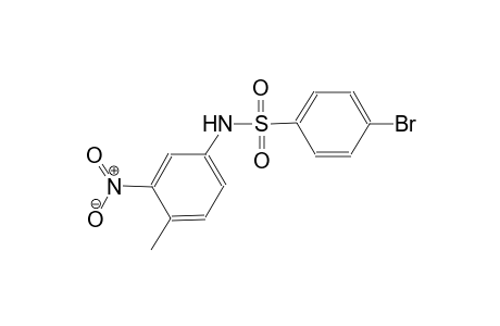 4-bromo-N-(4-methyl-3-nitrophenyl)benzenesulfonamide