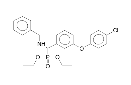 DIETHYL ALPHA-BENZYLAMINO-3-(4-CHLOROPHENOXYBENZYL)PHOSPHONATE