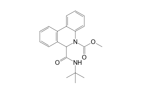 6-tert-Butylcarbamoyl-5,6-dihydrophenanthridine-5-carboxylic acid methyl ester