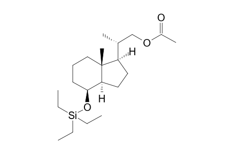 Des-A,B-22-(acetoxy)-8.beta.-[(triethylsilyl)oxy]-23,24-dinorcholane
