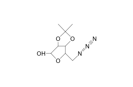 5-Azido-5-deoxy-2,3-O-isopropylidene-D-ribofuranose