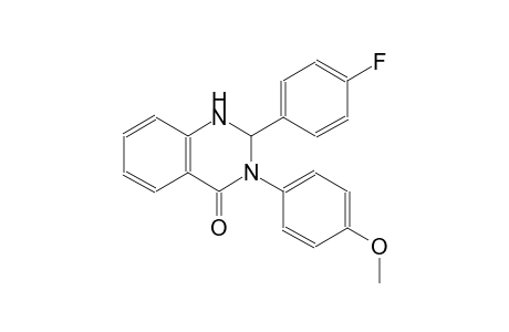 2-(4-fluorophenyl)-3-(4-methoxyphenyl)-2,3-dihydro-4(1H)-quinazolinone