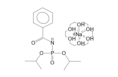 N-(DIISOPROPOXYPHOSPHORYL)BENZAMIDE, SODIUM SALT, 18-CROWN-6 COMPLEX