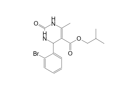 isobutyl 4-(2-bromophenyl)-6-methyl-2-oxo-1,2,3,4-tetrahydro-5-pyrimidinecarboxylate