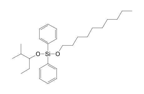 Silane, diphenyldecyloxy(2-methylpent-3-yloxy)-