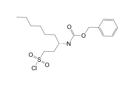 (R)-(+)-3-(BENZYLOXYCARBONYLAMINO)-NONANE-1-SULFONYL-CHLORIDE