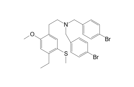 2C-5-TOET N,N-bis(4-bromobenzyl)