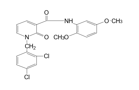 1-(2,4-DICHLOROBENZYL)-1,2-DIHYDRO-2',5'-DIMETHOXY-2-OXONICOTINANILIDE