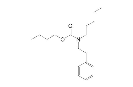 Carbonic acid, monoamide, N-(2-phenylethyl)-N-pentyl-, butyl ester