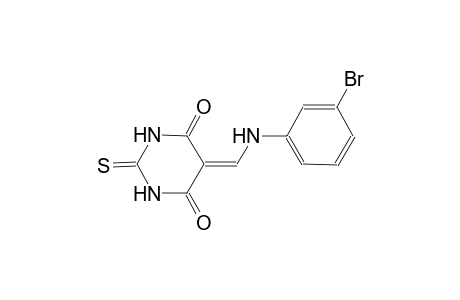 4,6(1H,5H)-pyrimidinedione, 5-[[(3-bromophenyl)amino]methylene]dihydro-2-thioxo-