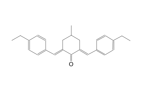 (2E,6E)-2,6-bis(4-ethylbenzylidene)-4-methylcyclohexanone