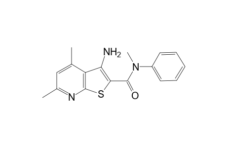 3-Amino-n,4,6-trimethyl-N-phenylthieno[2,3-b]pyridine-2-carboxamide