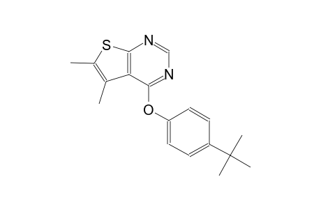 thieno[2,3-d]pyrimidine, 4-[4-(1,1-dimethylethyl)phenoxy]-5,6-dimethyl-