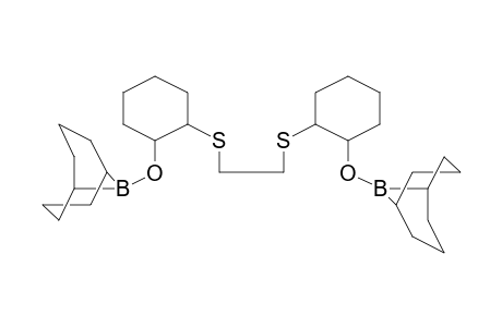 1,4-Dithiabutane, 1,4-bis[2-(9-borabicyclo[3.3.1]non-9-yl)oxycyclohexyl]-