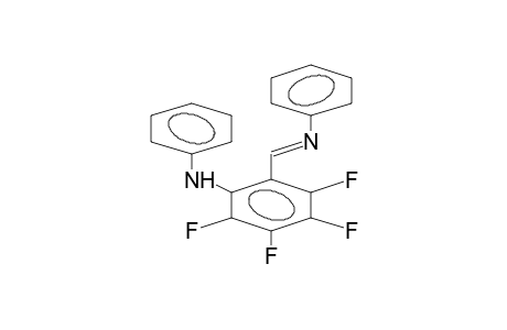 N-(2-PHENYLAMINO-3,4,5,6-TETRAFLUOROBENZYLIDENE)ANILINE