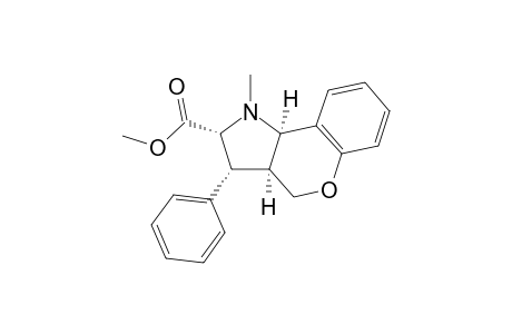 Methyl (2R(*),3R(*),3aS(*),9bR(*))-1-Methyl-3-phenyl-1,2,3,3a,4,9b-hexahydro[1]benzopyrano[4,3-b]pyrrole-2-carboxylate