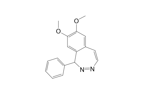 7,8-Dimethoxy-1-phenyl-1H-2,3-benzodiazepine