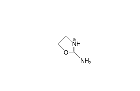 4,5-Dihydro-4,5-trans-dimethyl-2-amino-oxazolium cation