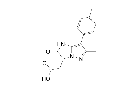 (6-Methyl-7-(4-Methylphenyl)-2-oxo-2,3-dihydro-1H-imidazolo[1,2-b]pyrazol-3-yl)acetic Acid