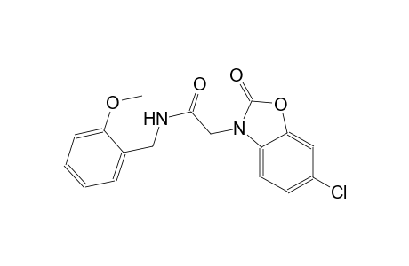 3-benzoxazoleacetamide, 6-chloro-2,3-dihydro-N-[(2-methoxyphenyl)methyl]-2-oxo-