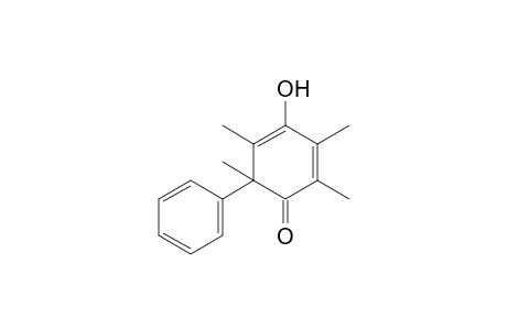 4-hydroxy-6-phenyl-2,3,5,6-tetramethyl-2,4-cyclohexadien-1-one