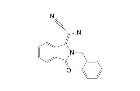 AMINO-(2-BENZYL-3-OXO-2,3-DIHYDRO-1H-ISOINDOL-1-YLIDENE)-ACETONITRILE