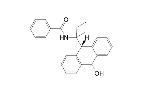 cis-9-(2-Benzamido-1-methyl-2-propyl)-10-hydroxy-9,10-dihydroanthracene